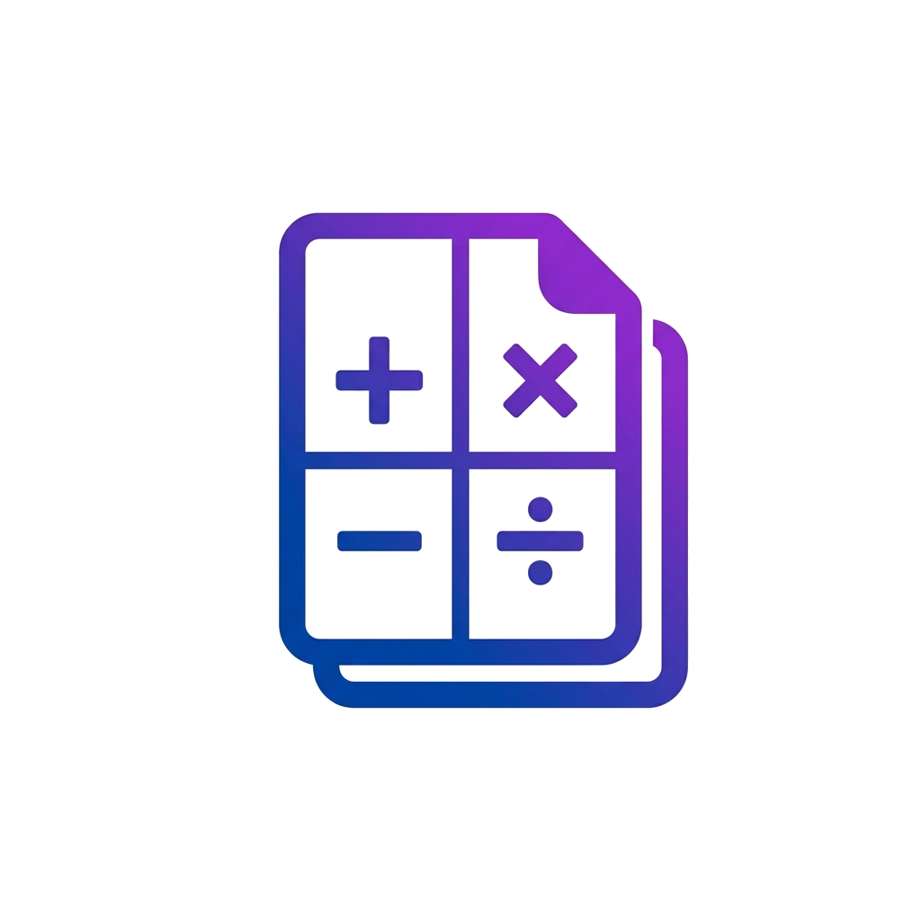 GenMathSheet Logo